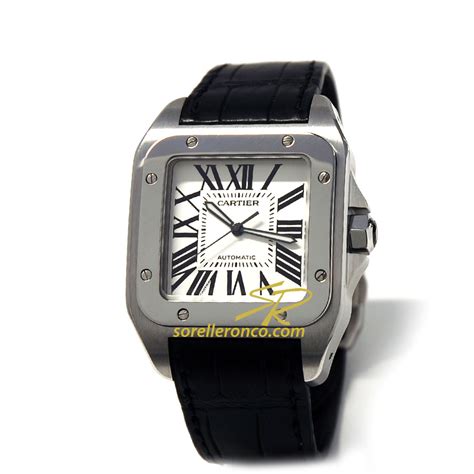 cartier santos 100 prezzo di listino